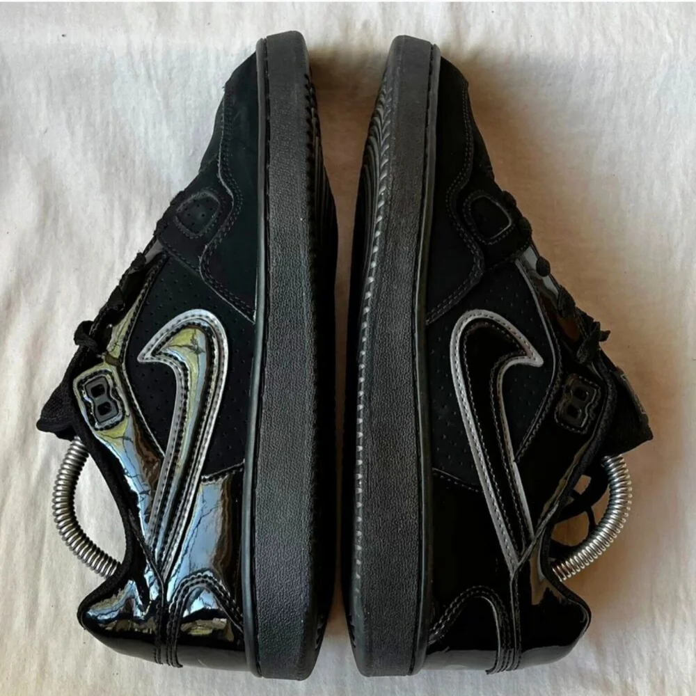 Nike Son of Force Black 616302-009 Women's Shoes Sneakers Size 9 - Picture 2 of 4